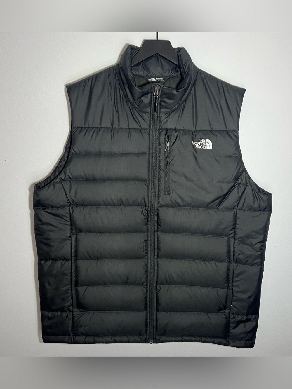 The North Face Aconcagua 550 Fill Puffer Vest Mens XL Black